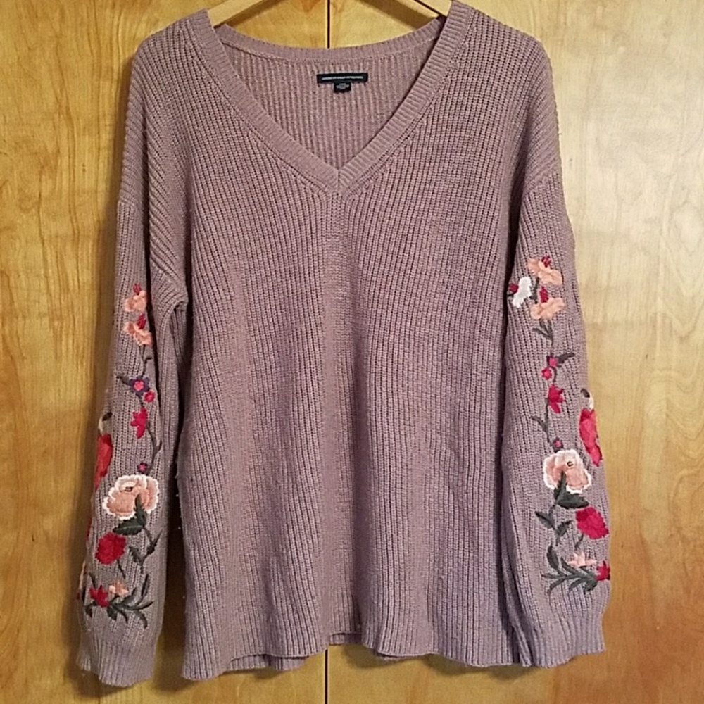 SOLD Purple AEO Sweater